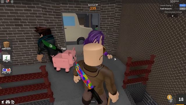 NO HIDING CHALLENGE IN MURDER MYSTERY 2 ON ROBLOX! смотреть онлайн