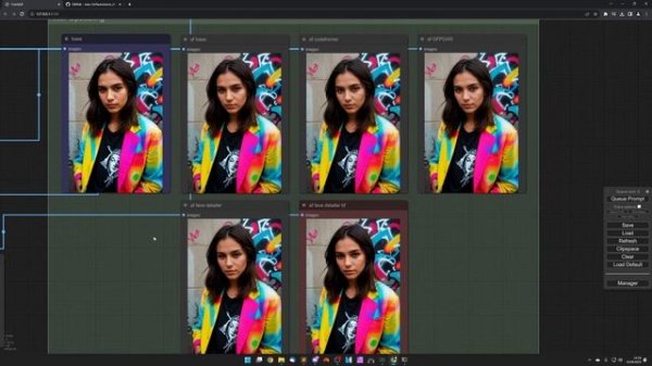 ComfyUI: Face Restoration | Stable Diffusion | Deutsch | Englische Untertitel