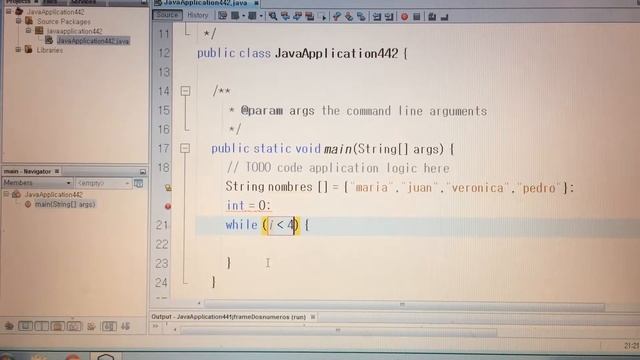 Java netbeans vector trece con ciclo while string #32 смотреть онлайн
