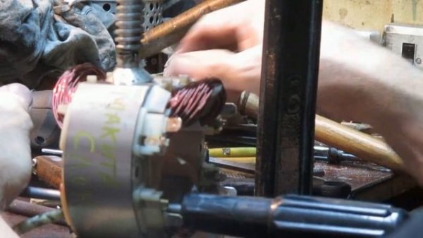 Статор Makita, перемотка.