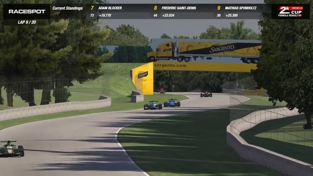 13: Road America // F-Renault 2k World Cup смотреть онлайн