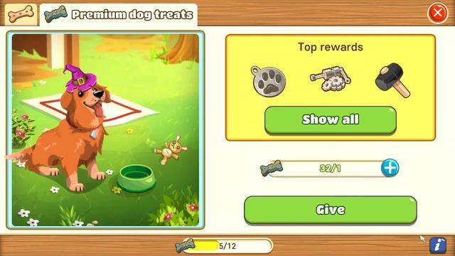 Big Farm ( Mobile Harvest Game Level 137 Collection 74 dog treat 32 premium dog treat open смотреть онлайн