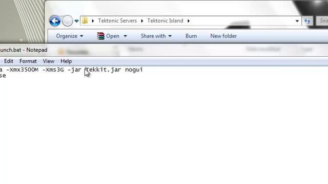 Minecraft Launch.bat Server Unable To Access Jarfile Tekkit Or Bukkit