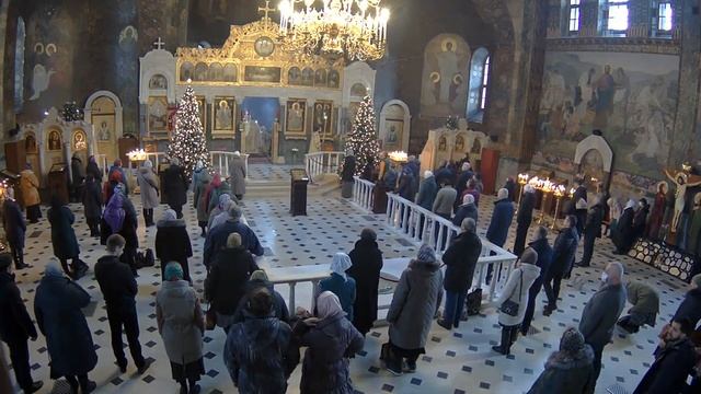 Трансляция богослужения: Память сщмч. Игнатия Богоносца; прав. Иоанна Кронштадтского смотреть онлайн