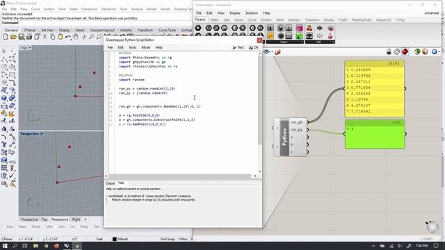 The Grasshopper Python Component - Intro 3 | going to the library смотреть онлайн