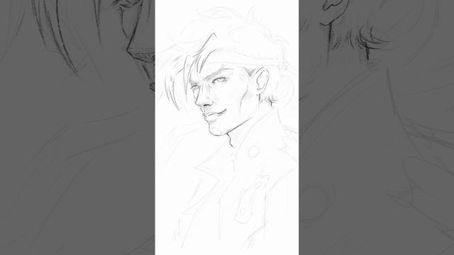 JoJo ? #jojoart #jojodrawing #josephjoestar #speedpaint #jojosketch #sketch #animedrawing смотреть онлайн