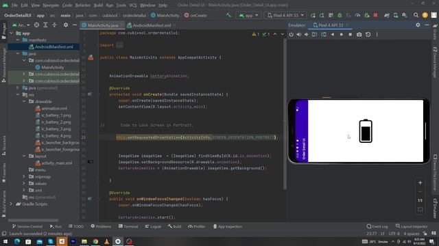 How To Stop Activity From Rotating in Android Studio | Disable Landscape Orientation смотреть онлайн