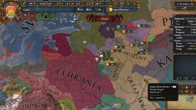 Дневник мододела №7 Fragmented Rus For EUIV / FRrus (Europa Universalis IV)