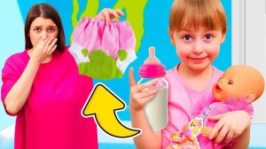 Игры в дочки матери - Ухаживаем за пупсами, как мама - Видео для девочек с БЕБИ БОН