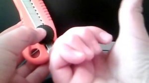 Как собрать канцелярский нож / How to collect stationery knife