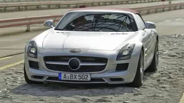 2012 Mercedes SLS AMG Roadster Revealed HQ смотреть онлайн