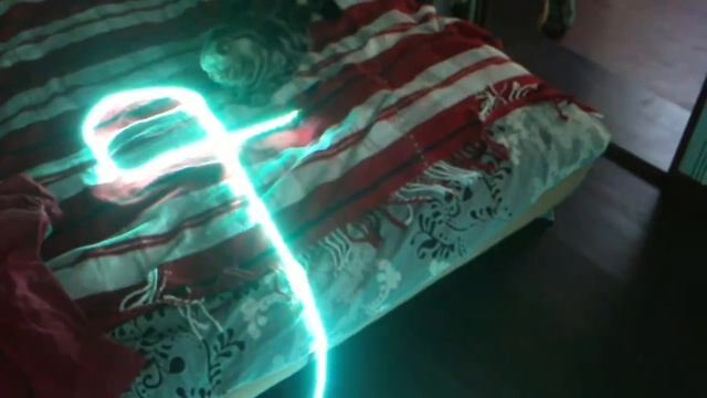 Лента 5050 RGB, блок управления с микрофоном. смотреть онлайн