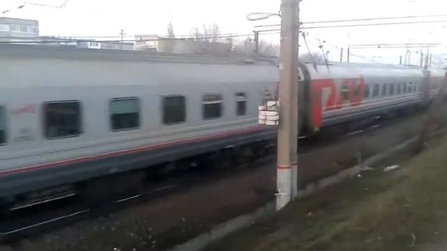 ЭП1-084 с поездом 109А Санкт-Петербург - Астрахань смотреть онлайн