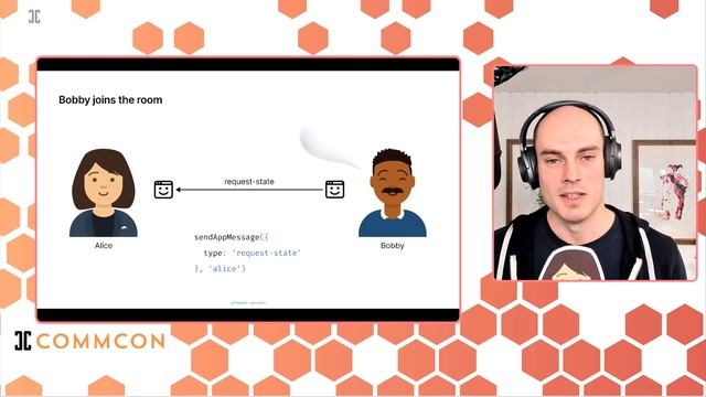 Saving text chat histories: "Your state is my state and my state is your state - CommCon2021" смотреть онлайн