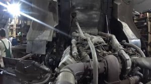 ремонт двигателя  ЯМЗ-7511 часть 1