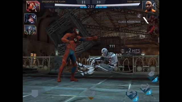 INJUSTICE 2 MOBILE SpeedForce The Flash Super Move + Abilities Gameplay (iOS Android) смотреть онлайн
