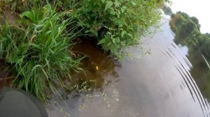 Мормышинг и ловля на блесну на р.Пахра(карась и жерешки!)