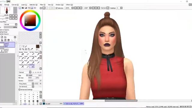 The Sims 4 : Lets Create A Sim and Speed Edit смотреть онлайн