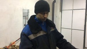 Сборка электрического щита и трубостойки на участок.