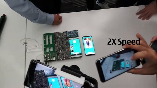 Kirin 970 test bench vs Galaxy S8 AI image recognition benchmark! смотреть онлайн