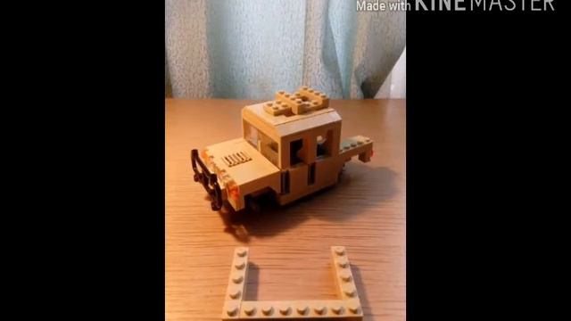 Сборка китайского военного лего автомобиля Humvee смотреть онлайн