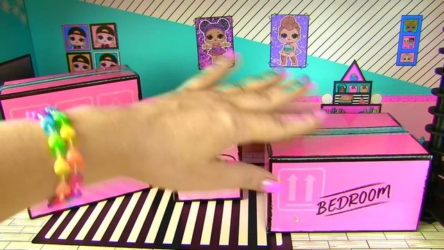 ДОМИК для кукол ЛОЛ! Часть 2! LOL SURPRISE BABY DOLL HOUSE! Игрушки с Май Тойс Пинк смотреть онлайн