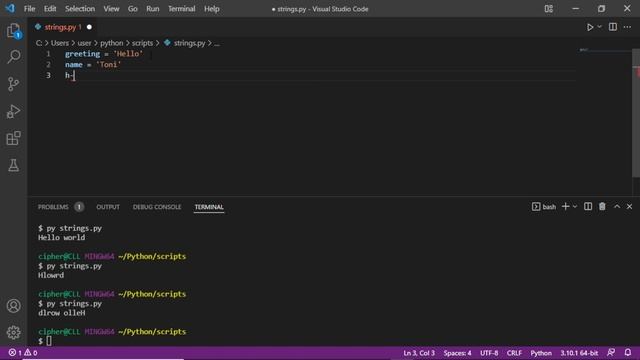 How to Use Strings in Python - String Concatenation in Python смотреть онлайн