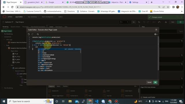 Oracle Apex Checking Notification current permission status & Requesting permission by JavaScript смотреть онлайн