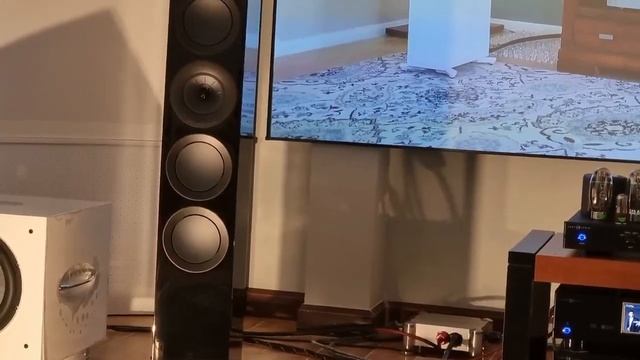 Hệ thống loa Kef R11 Meta + Amply SLI 100 + DMS 650 смотреть онлайн