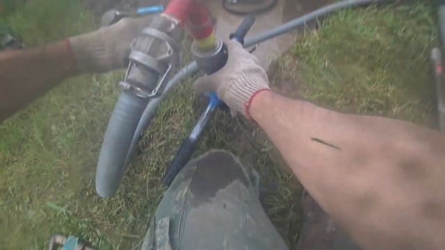 Купил буры и проверил на не сложной скважине! 2050л в час. смотреть онлайн