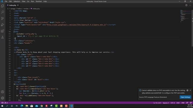 Simple User Star Rating System Using PHP and Ajax смотреть онлайн