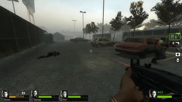Стрим на прохождение Left 4 dead 2 Вымерший центр смотреть онлайн