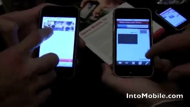 Opera Mini for iPhone Speed Test vs Safari смотреть онлайн