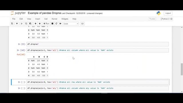 3b Imputing Missing Values Pandas Dropna Deep Dive into Pandas Data Treatment Capabilities смотреть онлайн