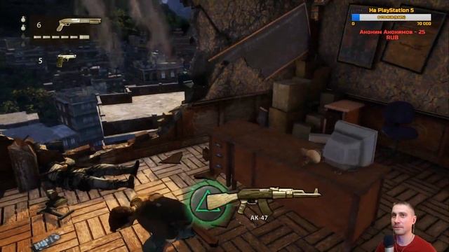 БРУТАЛЬНАЯ СЛОЖНОСТЬ \ Прохождение игры Uncharted 2: Among Thieves (Среди Воров) \ Ps4 Pro \ # 2 смотреть онлайн