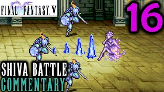 Final Fantasy V Walkthrough Part 16 - Shiva Boss Battle & Obtaining Chocobo, Sylph & Remora