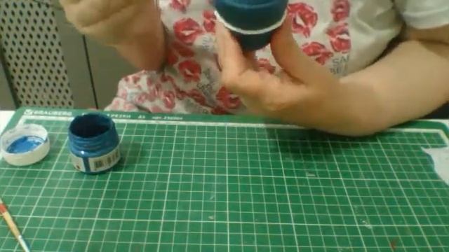 Супер лёгкая роспись глиняного горшка. Идея домашнего декора. смотреть онлайн