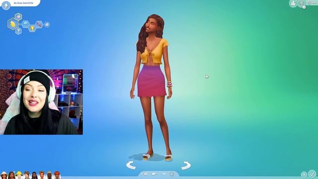 Random Aesthetic CC Makeovers in The Sims 4 // Sims 4 CAS Challenge смотреть онлайн