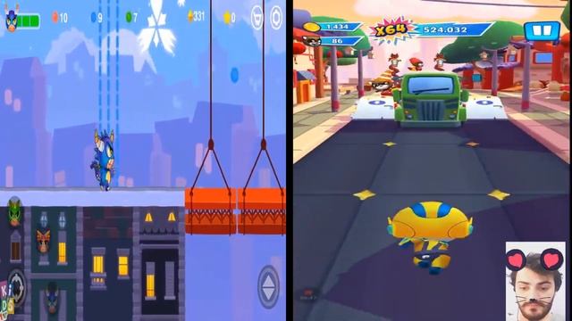 Talking Tom hero dash Hank VS PJ Masks dragon run смотреть онлайн