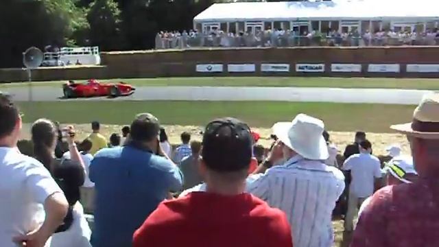 Goodwood Festival of Speed F1 Ferrari driving 2009 смотреть онлайн