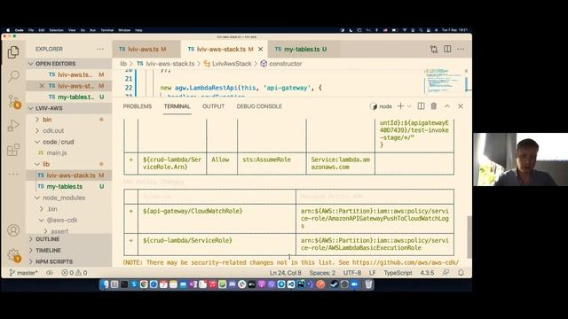 AWS User Group Lviv. Meetup #7. Part 1 - AWS CDK смотреть онлайн