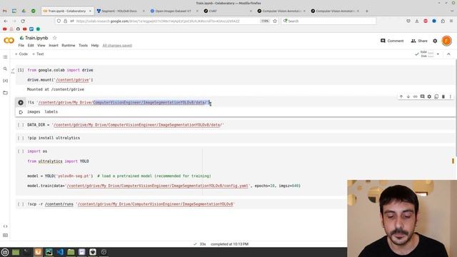 Image segmentation with Yolov8 custom dataset | Computer vision tutorial смотреть онлайн