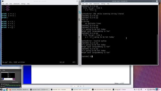 Python Programming: Strings смотреть онлайн