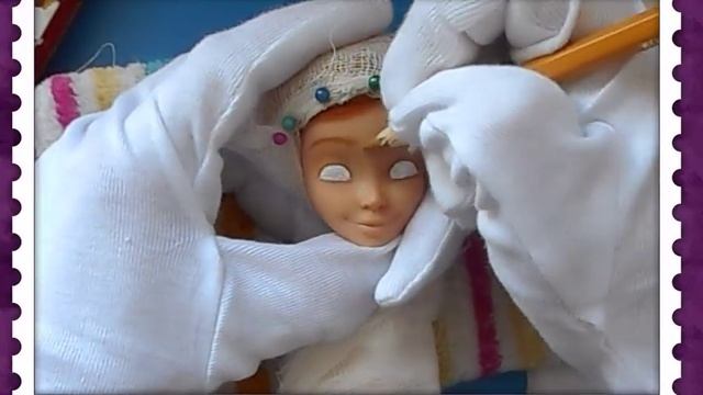КУКЛА БАЛЕРИНА ФЕЛИС/ЛИЦО /ООАК/ ч.2/Muza Rukodeliya ? смотреть онлайн