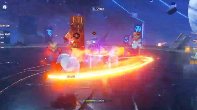 【Genshin Impact】v2.8 Spiral abyss Unlock FPS RTX 3080 I7-12700K High setting at 21:9 1440p смотреть онлайн