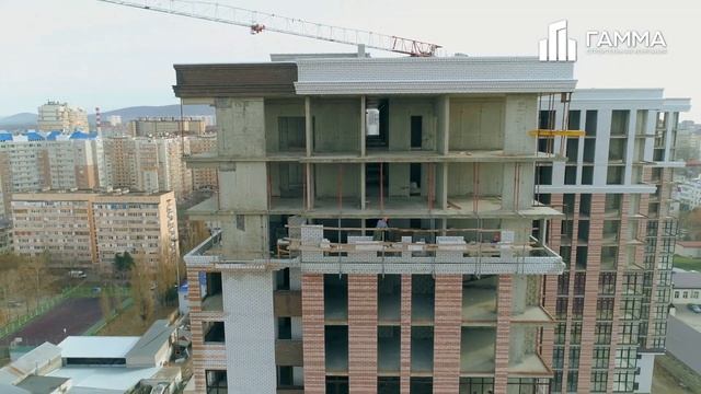 Аэросъёмка - ЖК Огни Анапы - Декабрь смотреть онлайн