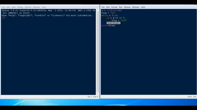 while. break, continue | Python для начинающих | Профессор код смотреть онлайн