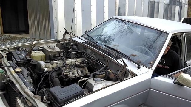 Nissan LD28 cold start смотреть онлайн