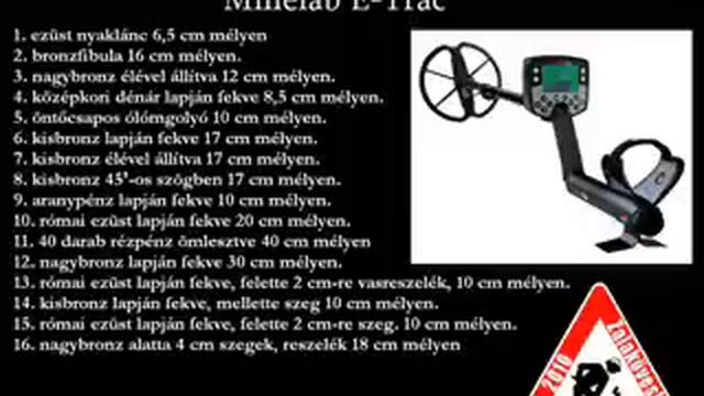 NFT2010 Zalaköveskút - Metaldetector test - Minelab E-Trac смотреть онлайн