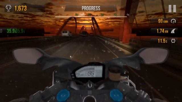 Играем в Трафик Райдер 3Д | Moto Road Rash 3D | смотреть онлайн